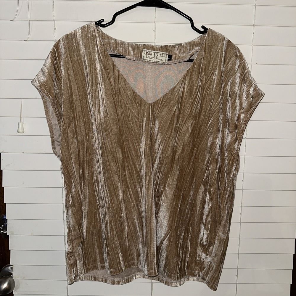 Bad Little Country Girl Women's Velvet Top